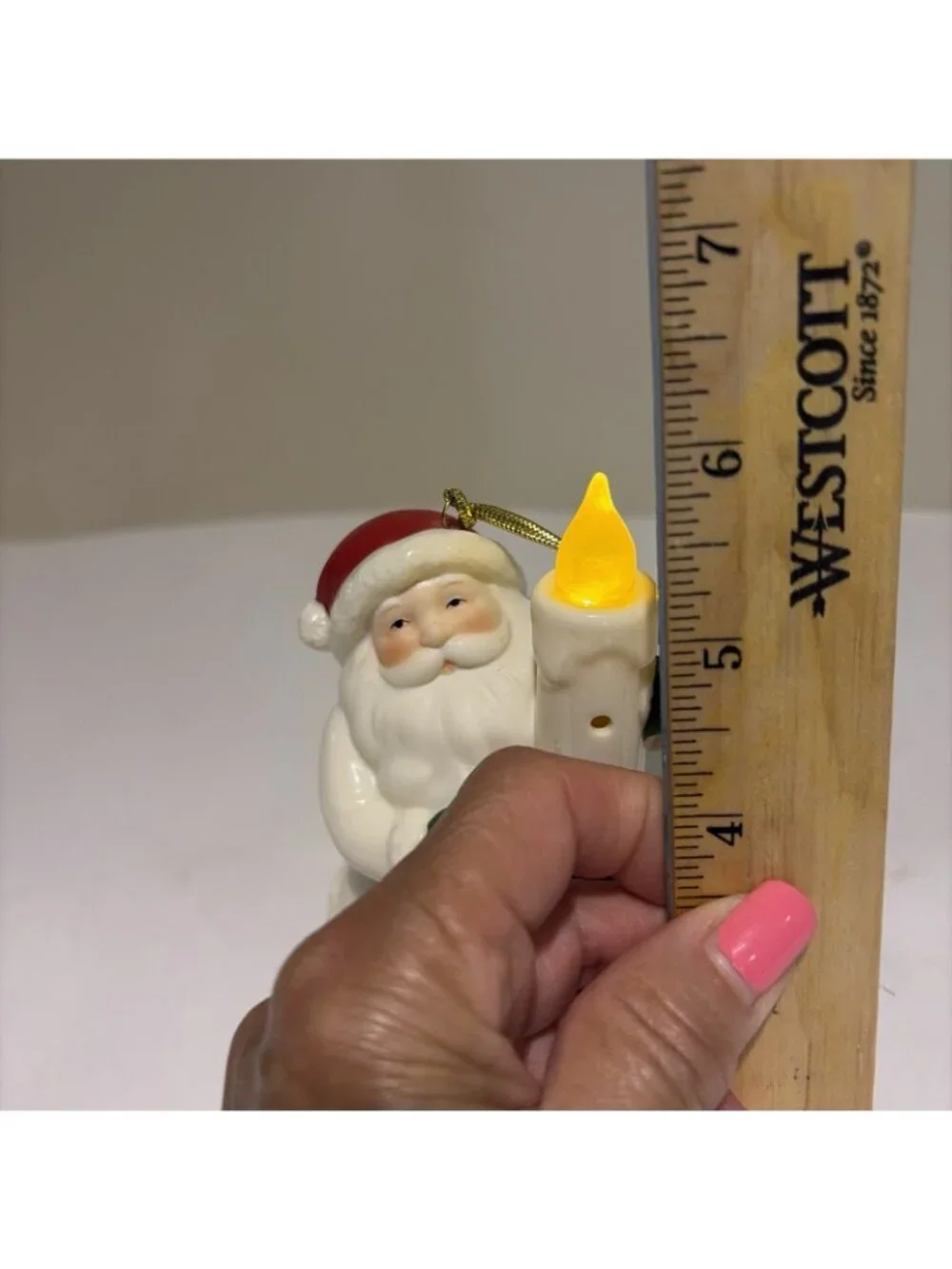 Lenox Santa Claus Christmas Ornament Figurine 